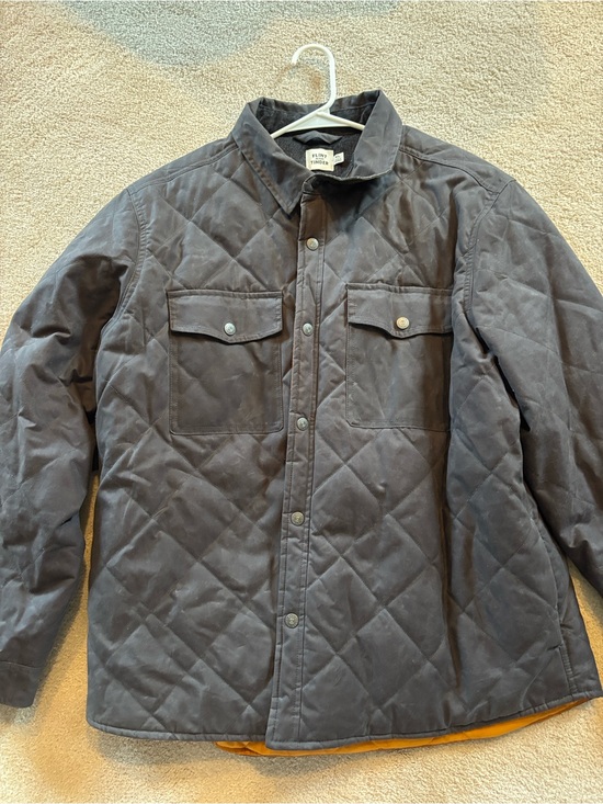 Huckberry Other - Flint and Tinder Quilted Waxed Shirt Jacket